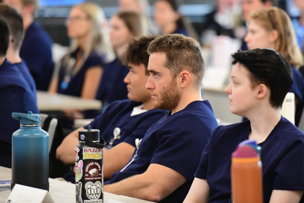 Lyon College Dental Students in class